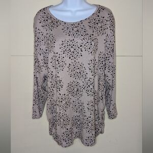 Bonnie Evans Lightweight Sweater Tan and Neutral Star Burst
